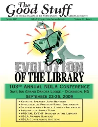 August 2009 NDLA Website - Volume 39 • Issue 3
