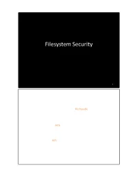 File Permissions Do Not Restrict Root