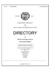 RAOB Directory June 2017.Xlsx