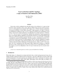 3-On-3 Restrictions and PCC Typology Syntax