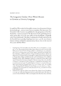 Languages of Exile Formatted Proof
