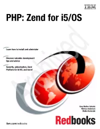 PHP: Zend for I5/OS