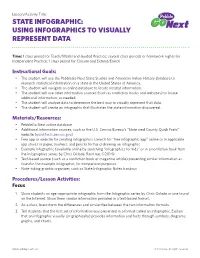 State Infographic: Using Infographics to Visually Represent Data