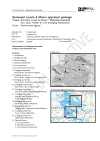 Halcrow Modelling Dredging Assessment