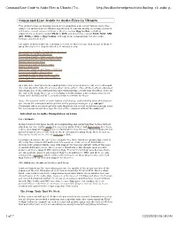 Here Make Use of the Command-Line and Command-Line (Or Text User Interface) Tools