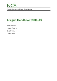 League Handbook 2008–09