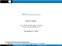NOVA Introduction