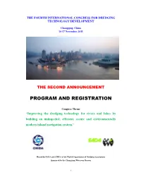 Program and Registration