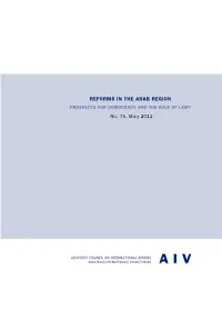 Reforms in the Arab Region