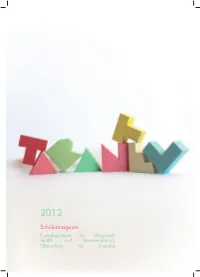 TARANTEL2012 Weger.Indd