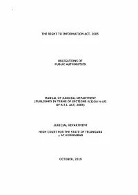 The Right to Information Act, 2005