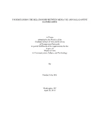 Understanding the Relationship Between Media Use and Maladaptive Daydreaming