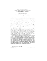 The De Facto Lifting of the Blockade of Abkhazia Following the Change Of