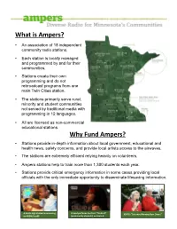 Why Fund Ampers?
