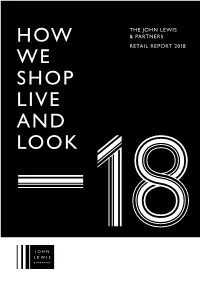 How We Shop Live and Look