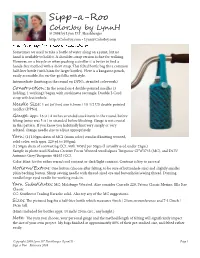 © 2008 by Lynn D.T. Hershberger • Lynn@Colorjoy.Com (If You Have a Larger Bottle Which Measures Appx