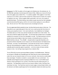1 Harpoon-Vigorous Background. by 1942, the Pattern of the Struggle In