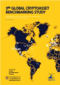 3Rd Global Cryptoasset Benchmarking Study