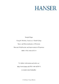 And Micromechanics of Polymers