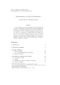 Linearization Via the Lie Derivative ∗
