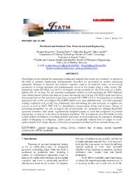Workloads and Standard Time Norms in Garment Engineering