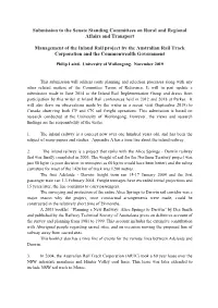 11.19 Senate RRAT Cttee Inland Rail