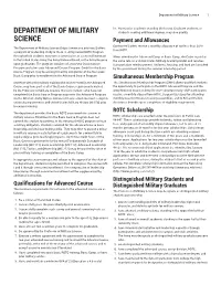 Department of Military Science 1