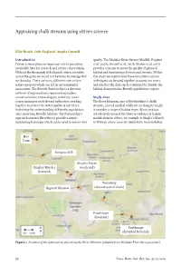 Appraising Chalk Streams Using Citizen Science