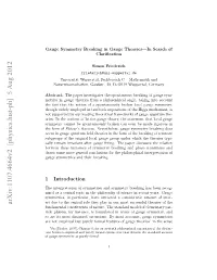 Gauge Symmetry Breaking in Gauge Theories---In Search of Clarification