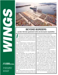 Beyond Borders