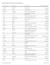 SILA Members with Active Designations