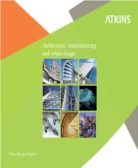 Architecture, Masterplanning and Urban Design