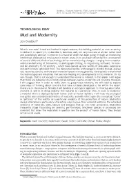 Mud and Modernity