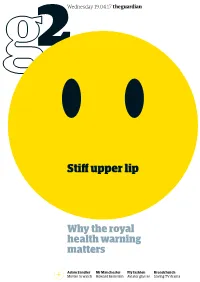 Stiff Upper Lip Once Helped the British Build the Empire But, As Even Princes William and Harry Have Admitted, It Has Taken a Devastating Toll