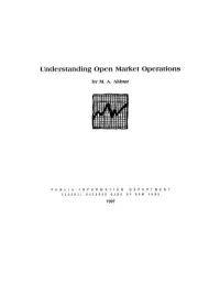 Understanding Open Market Operations