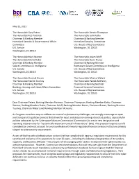Cybersecurity Joint Trades Letter Re