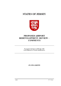 Proposed Airport Redevelopment: Review – Comments