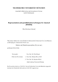 TECHNISCHE UNIVERSITÄT MÜNCHEN Representation And