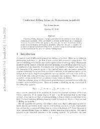 Conformal Killing Forms on Riemannian Manifolds