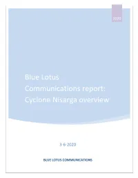 Cyclone Nisarga Overview