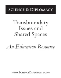 Transboundary Issues and Shared Spaces