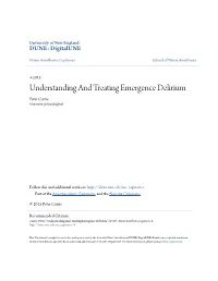 Understanding and Treating Emergence Delirium Peter Currie University of New England