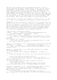 Bigfix Inventory Open Source Licenses and Notices