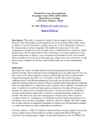 Blood Glucose Testing 2020.Pdf