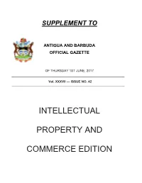 Intellectual Property and Commerce Edition