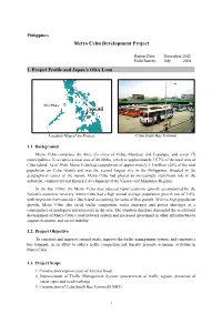 Metro Cebu Development Project