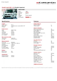 Suzuki Lapin 660 G (A) (Parallel Imported) Information Specifications Features