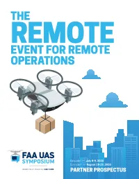 The Event for Remote Operations
