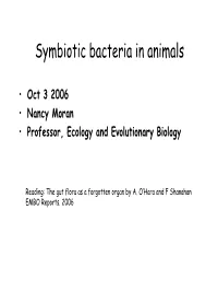 The Genomics and Evolution of Mutualistic and Pathogenic Bacteria