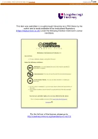This Item Was Submitted to Loughborough University As A